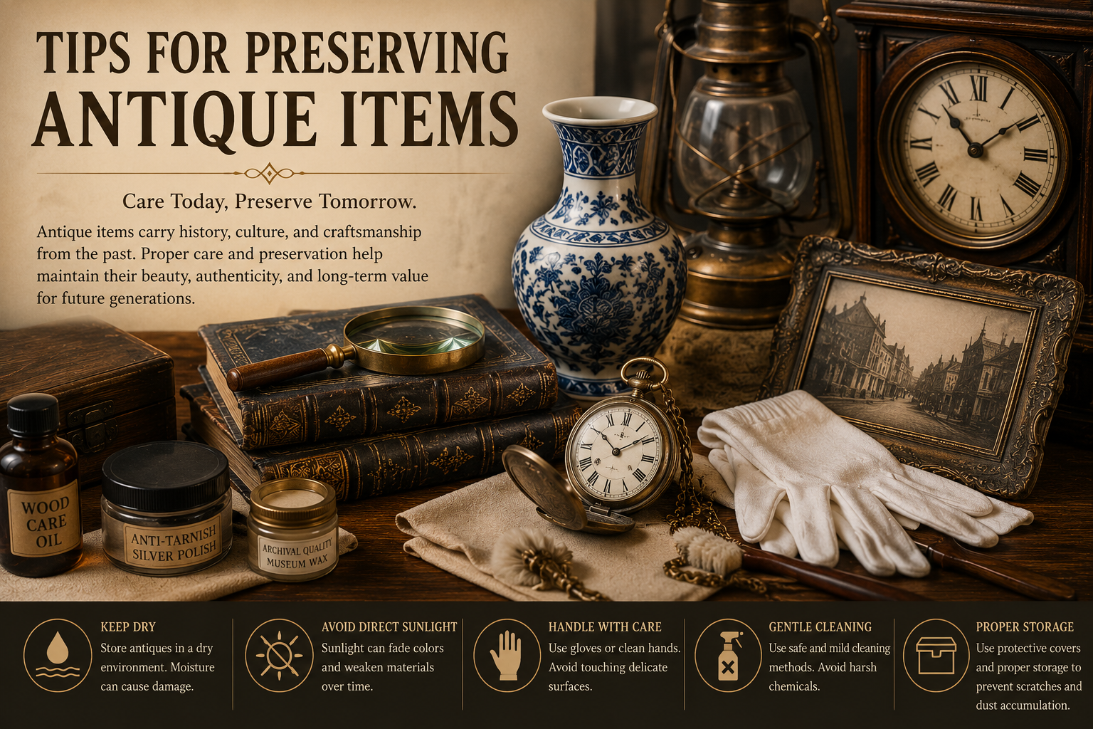 Tips for Preserving Antique Items